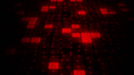 abstract background with binary code