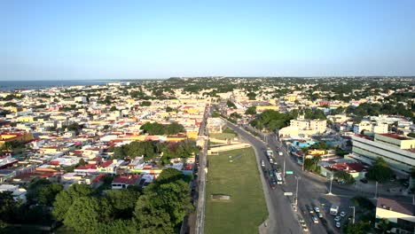 reverse view of the pit of the original wall of campeche attacked by pirates