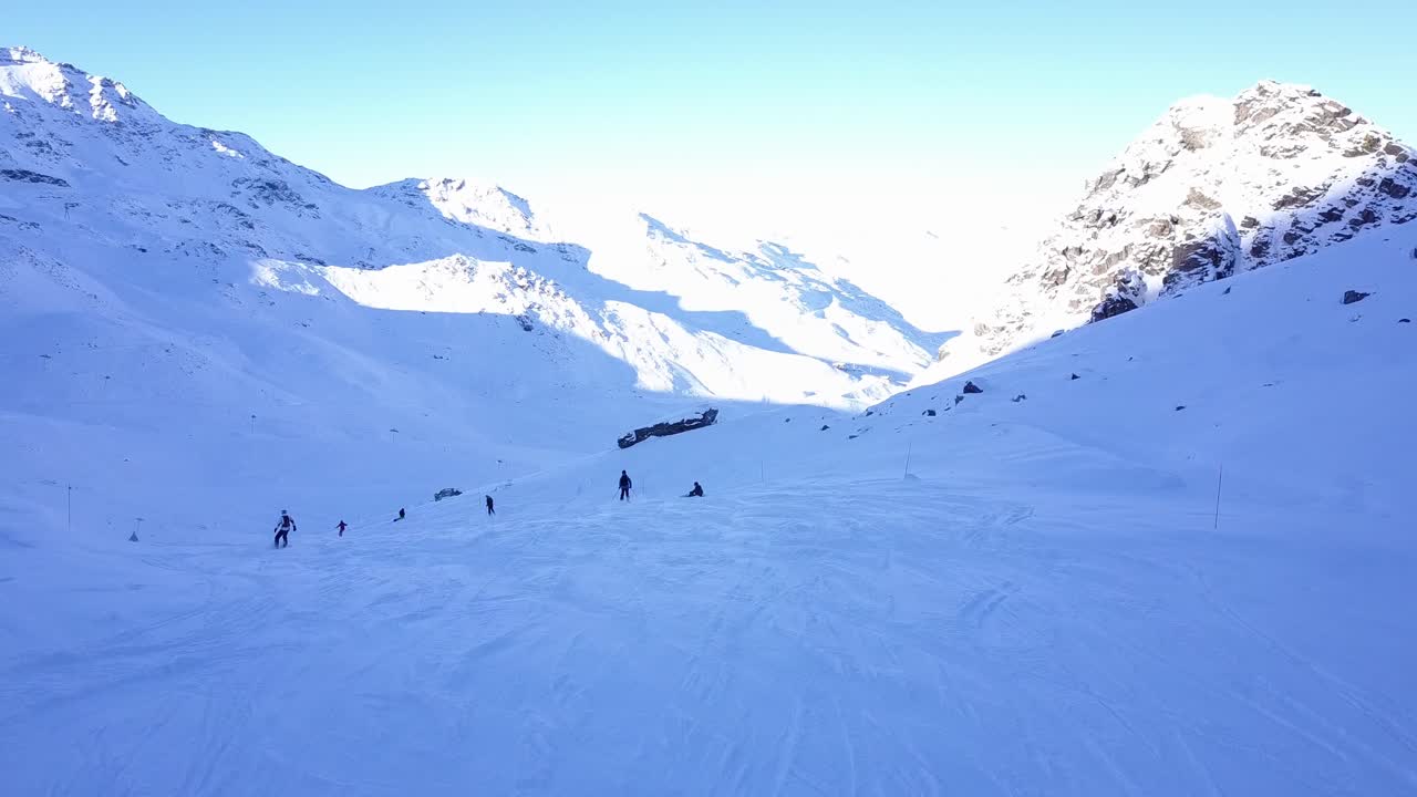 Snowy Mountain Ski Resort