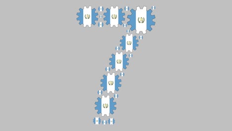 el número siete guatemalteco