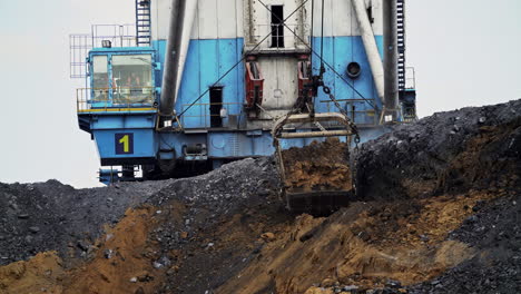 operación de minería de carbón