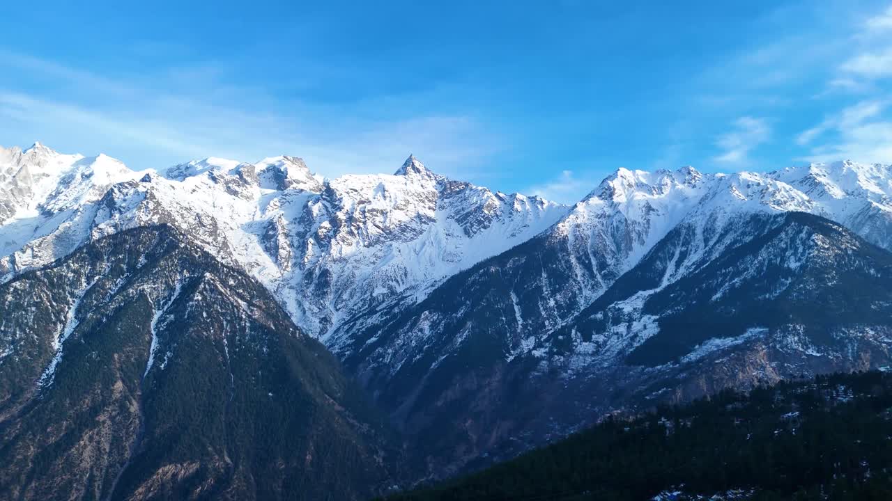 Snowy Himalayan Mountains