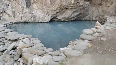 river hiking in the lengarica canyon and thermal baths of benja permet