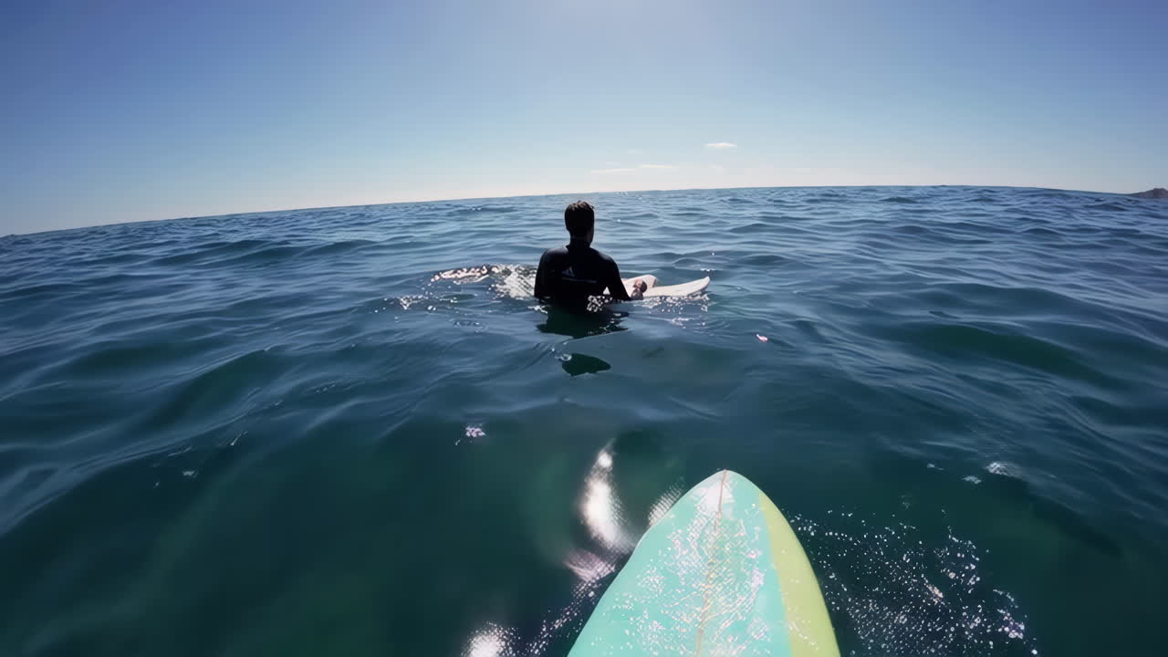 surfista en el océano