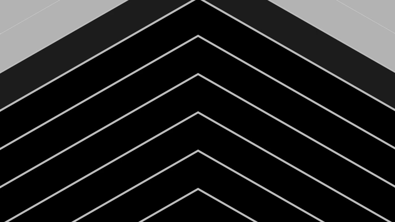 Dynamic Geometric Chevron Pattern Transitioning from White to Black