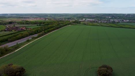 Große-Grüne-Wiese-In-Canterbury,-Auf-Der-Häuser-Gebaut-Werden-Sollen