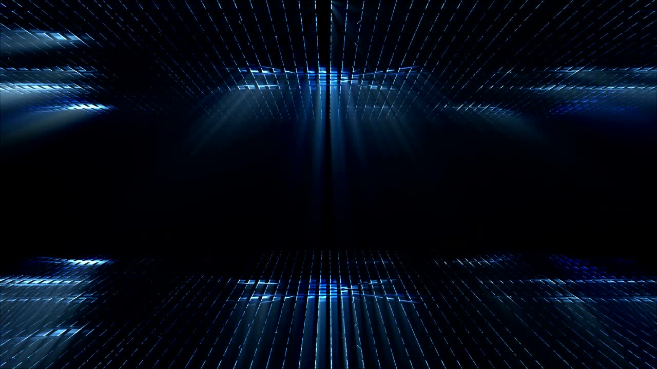 animación de fondo de luces azules