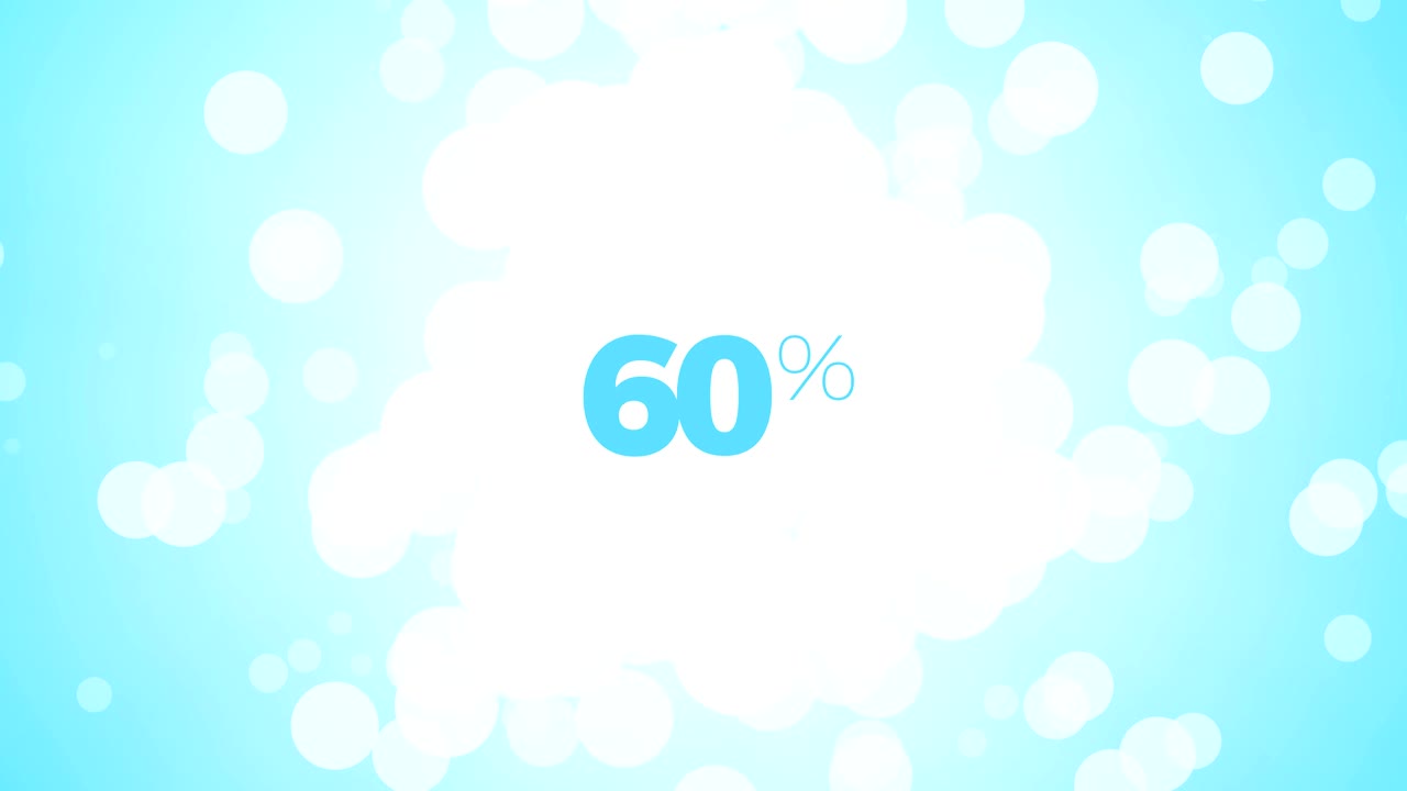 concepto de carga abstracto en fondo azul