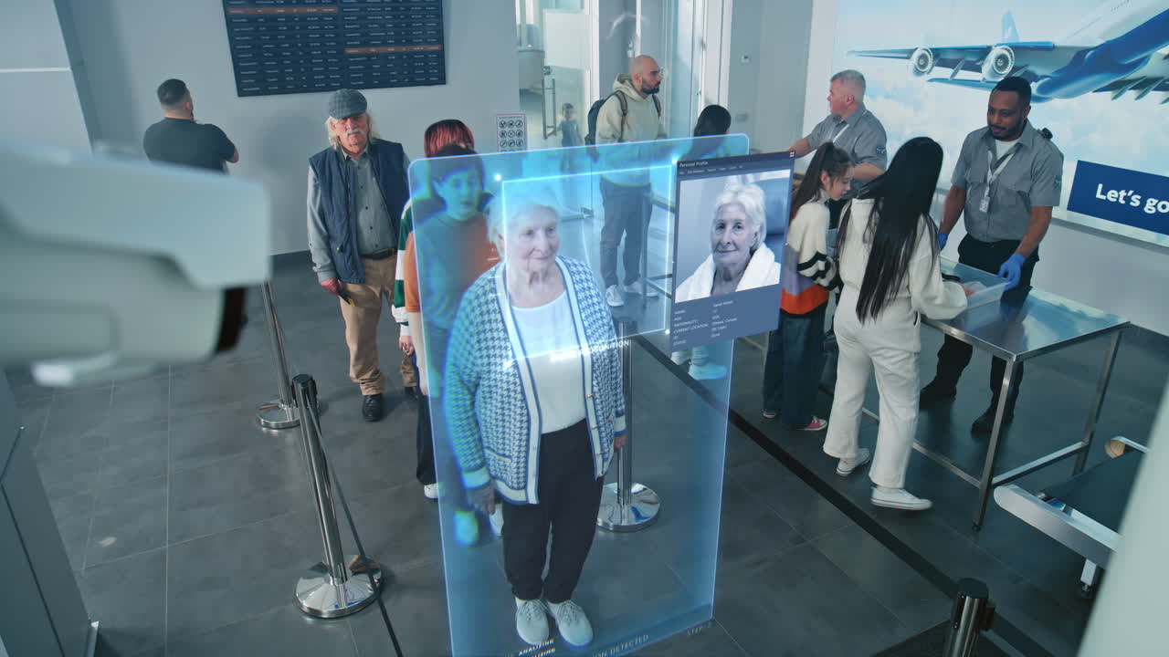 Facial Recognition Airport Security