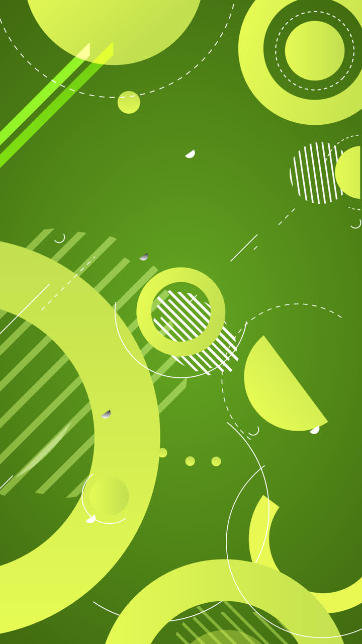 Abstract Geometric Shapes Pattern