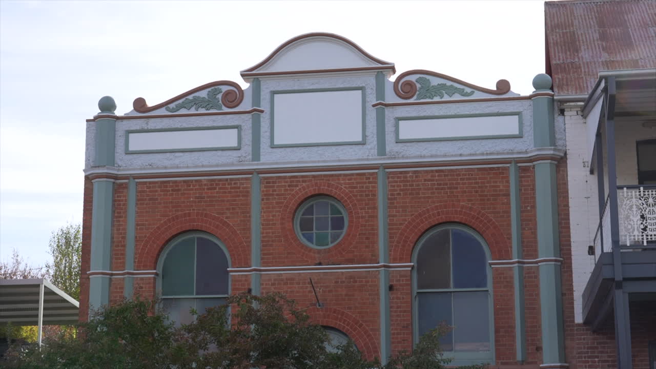 An old historic building in Gundagai, New South Wales, Australia