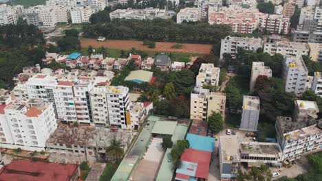 an aerial view of bangalore, india's rooftops