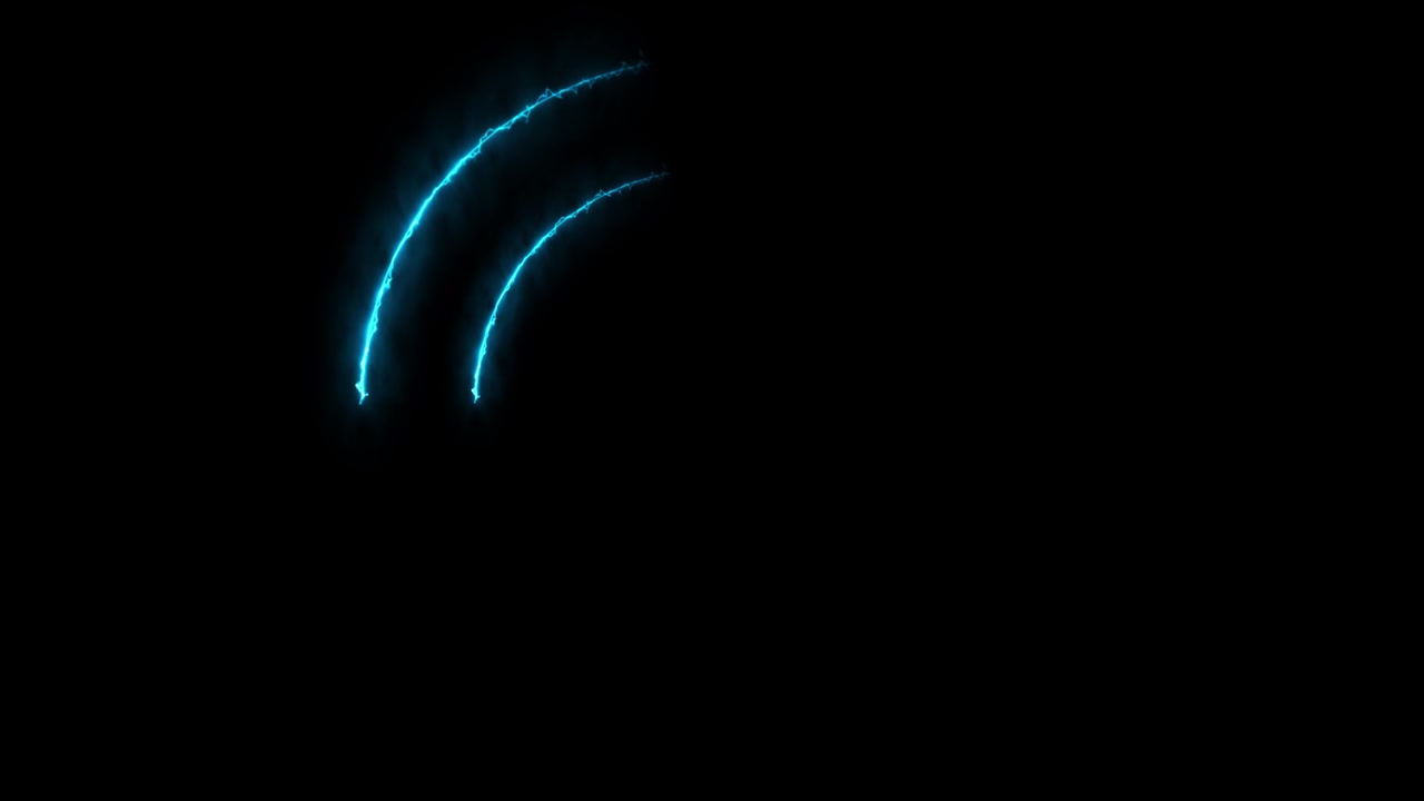 Rotating light energy shining animation motion graphics