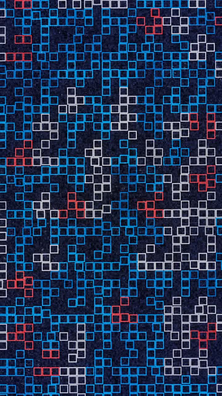 Abstract Pixelated Pattern