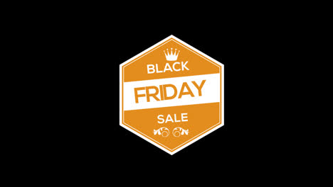 Black-Friday-Sale-Abzeichen-Animationsschleife-Motion-Graphics-Video-Transparenter-Hintergrund-Mit-Alphakanal