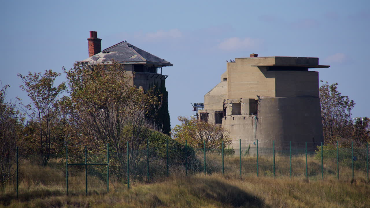 Scatto che guarda verso la Batteria Centre Bastion, sul lungomare di Sheerness.