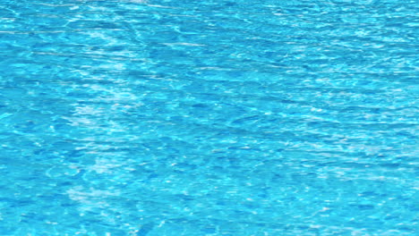 surface of blue swimming pool