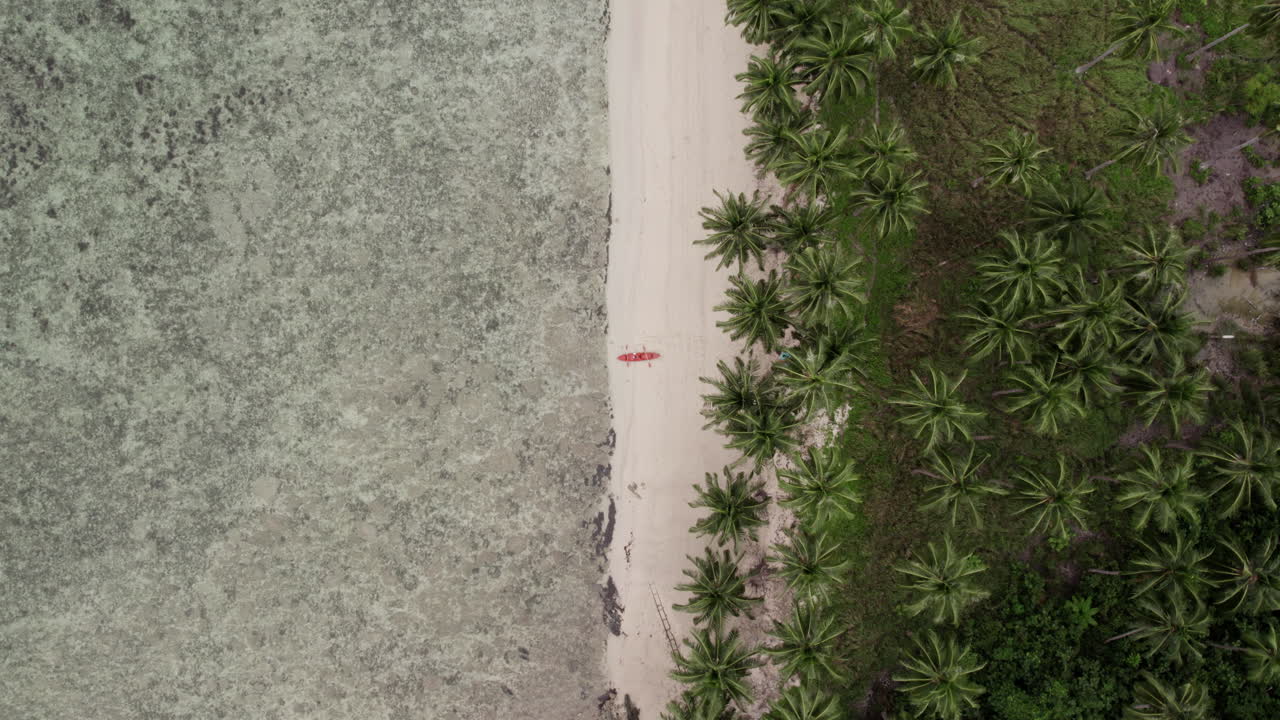 필리핀의 포트 바튼 에서 찍은 상단 공중 사진