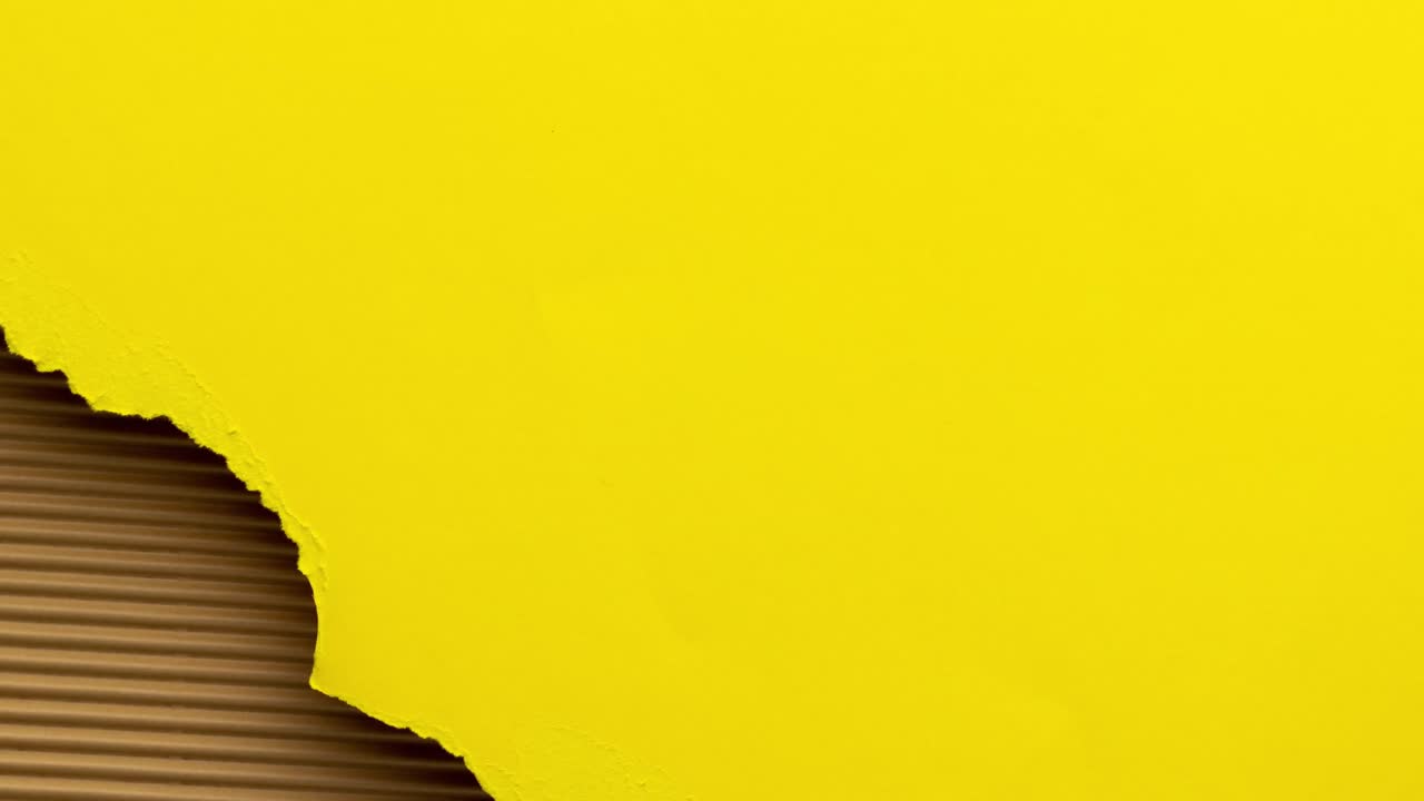 animación de pedazos de papel de colores rasgados que cambian