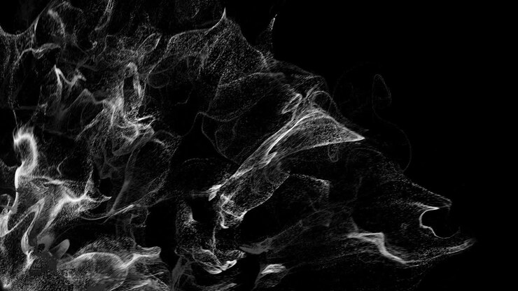 Particelle 4K esplodono organicamente attraverso l'inquadratura.