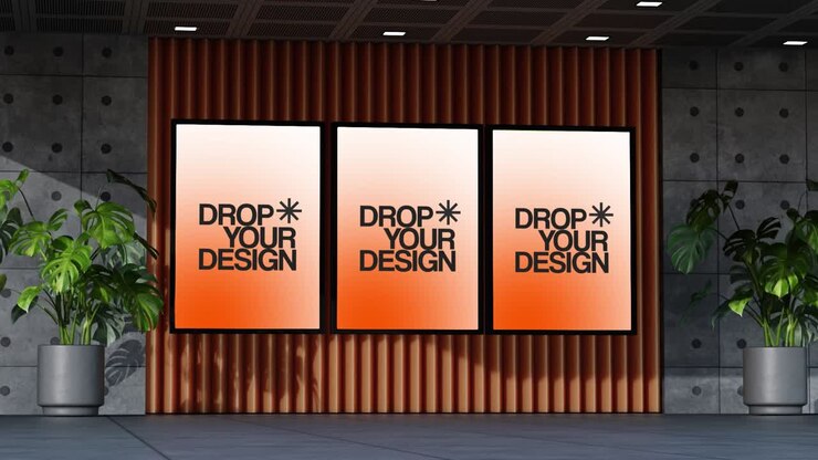 Billboard Screen Mockup