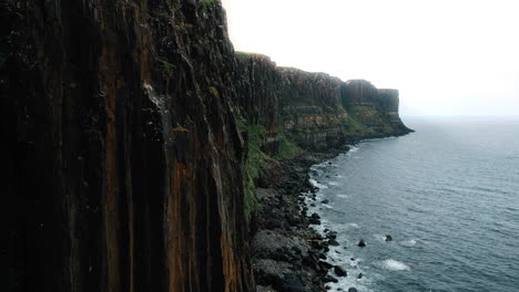 dramatic cliffs of the scottish highlands