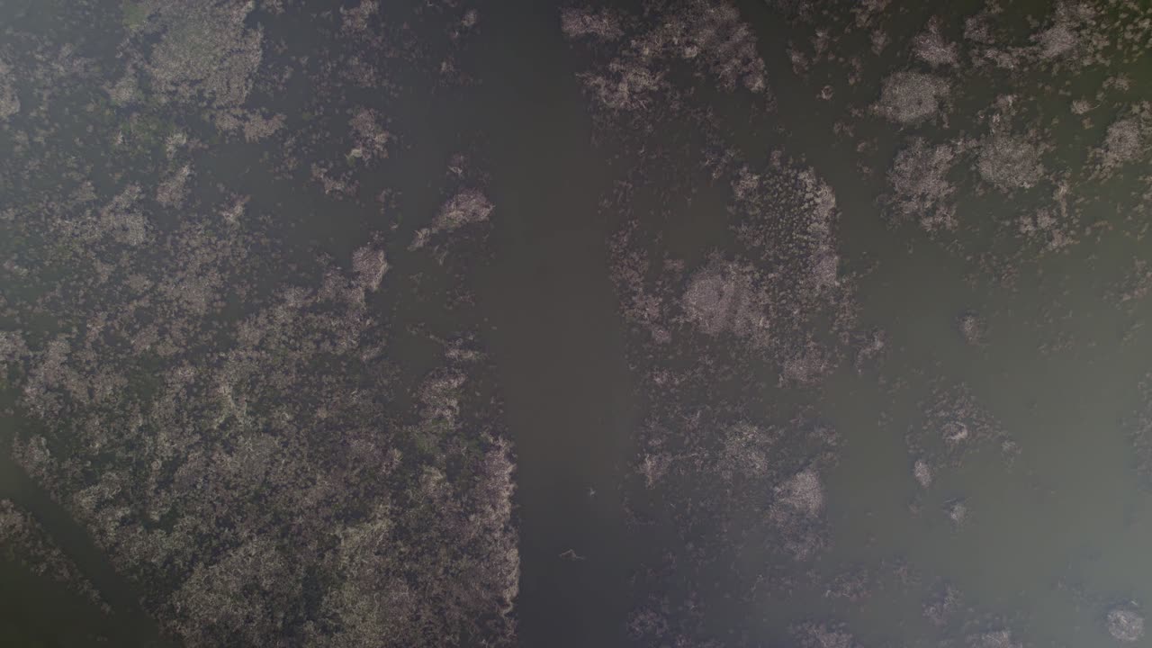 넓은 공간 위에서 영상을 촬영했습니다