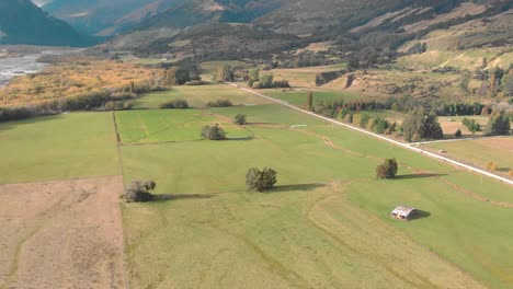 mavic air en glenorchy, nueva zelanda