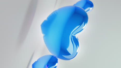 blue balloon hearts