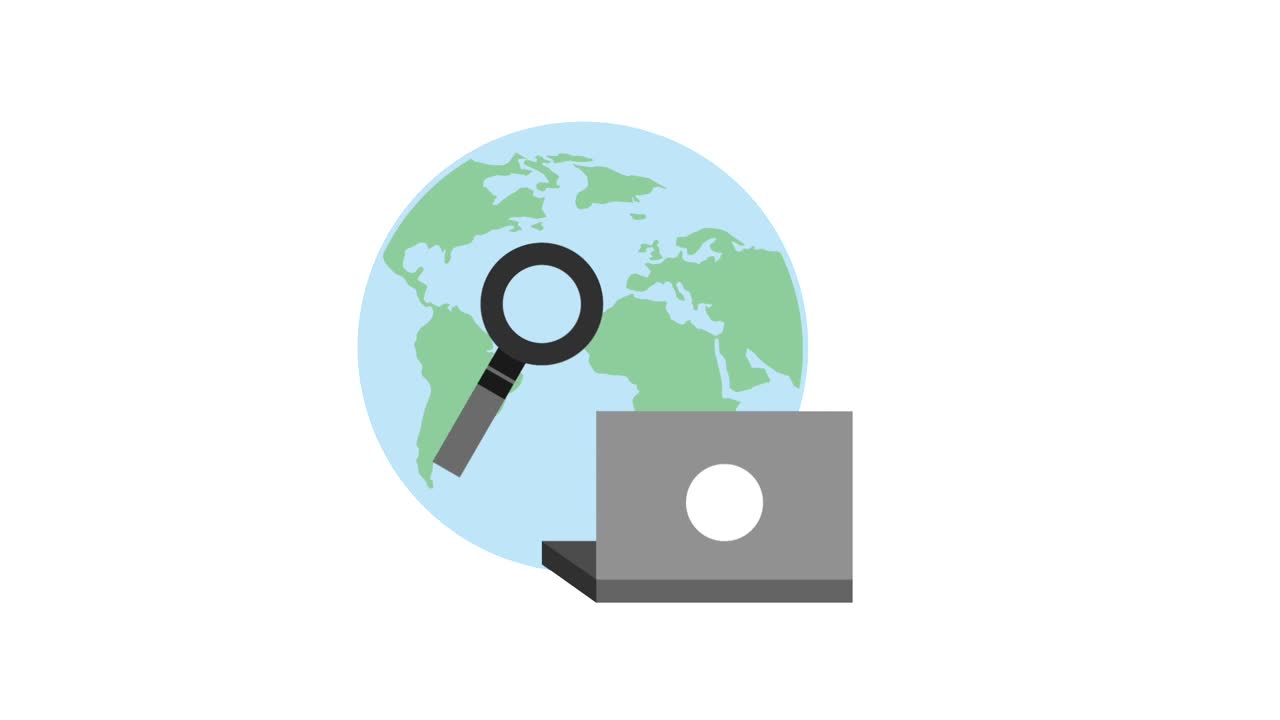 optimización de motores de búsqueda animación hd