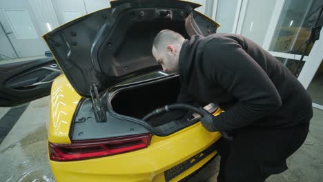 professional car detailing – washing, ceramic coating, and interior cleaning