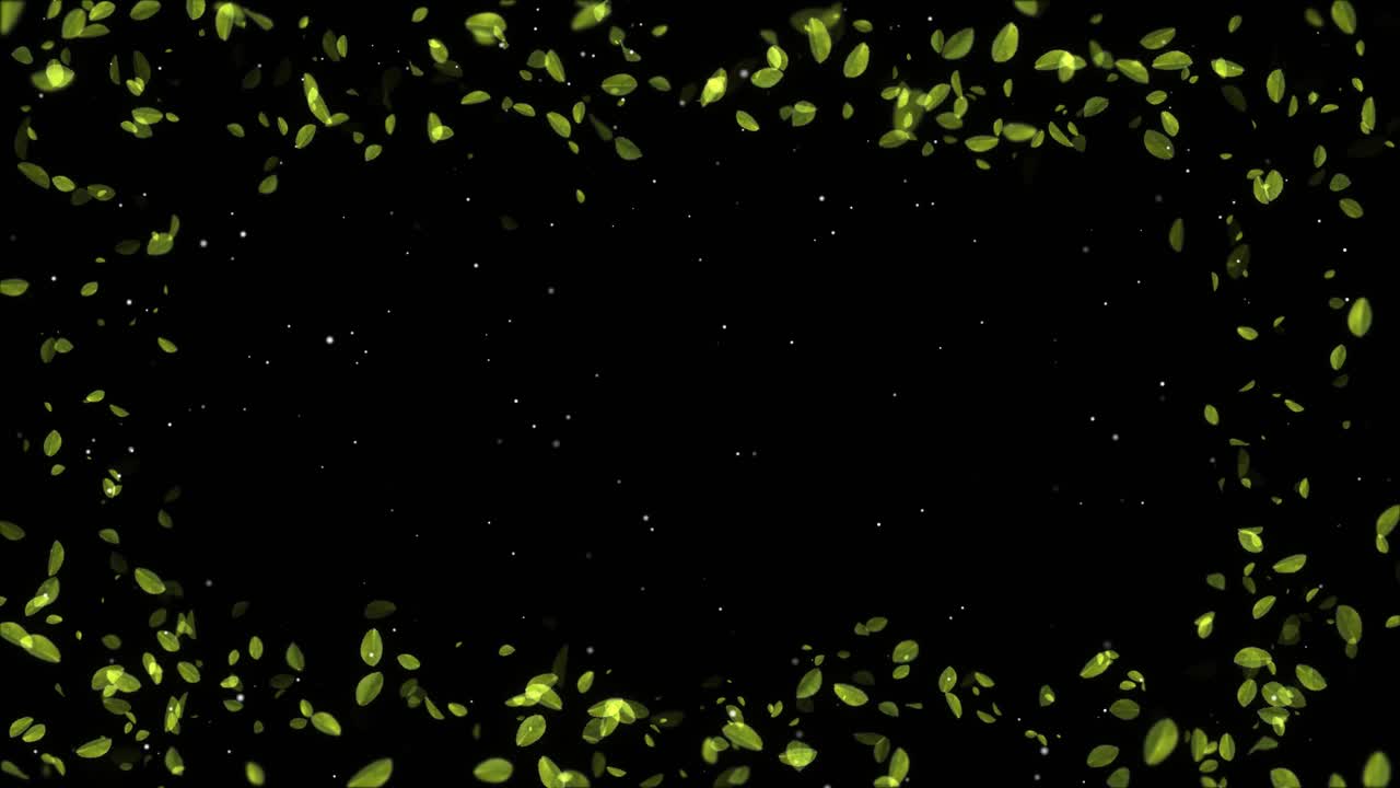 fondo de hojas cayendo