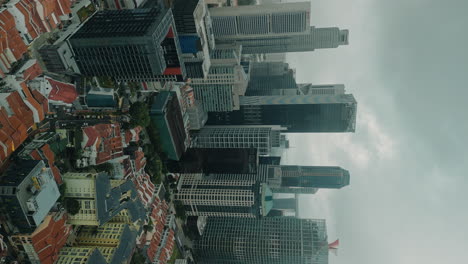 singapore city skyline view