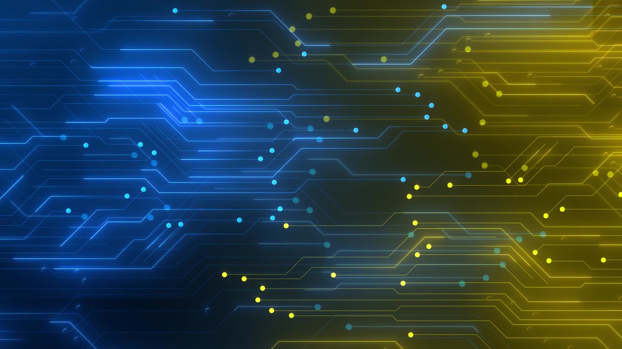 Digital motherboard advanced futuristic chip motherboard grid energy waves ai web cpu network web