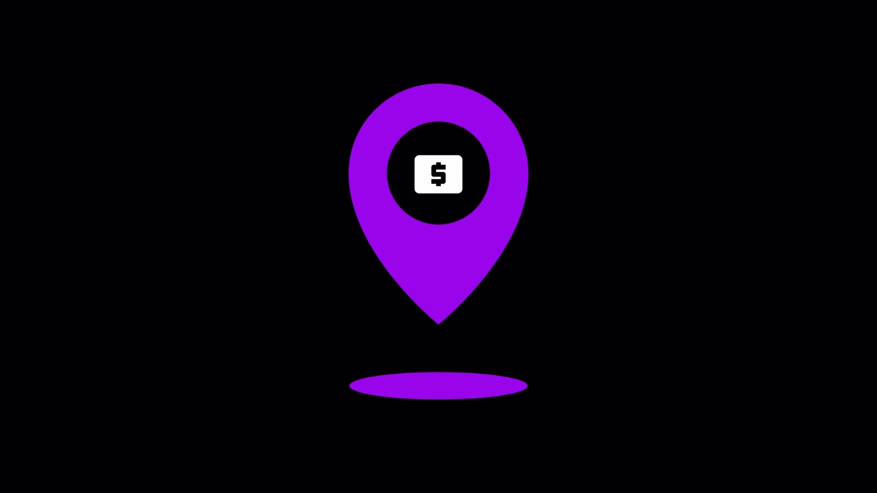 Animated Local ATM Location Icon