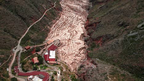 descubra la impresionante vista de las salinas de maras en el valle sagrado de cusco.