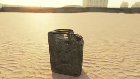 old-rusted-fuel-can-on-the-beach