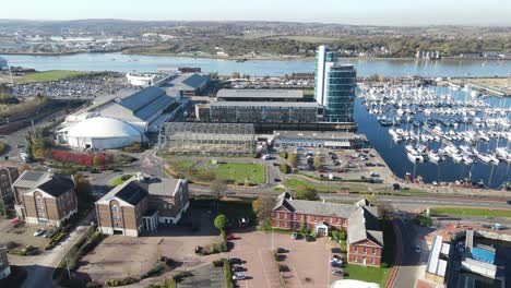 Chatham-Maritime-Marina-drone-footage