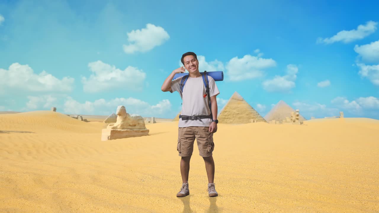 Tourist in Egypt