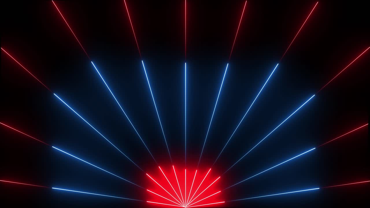 Abstract Neon Laser Lights Background