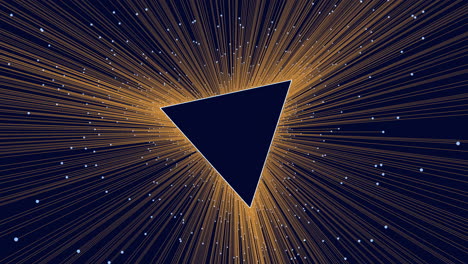 captivating golden triangle radiates dynamic energy