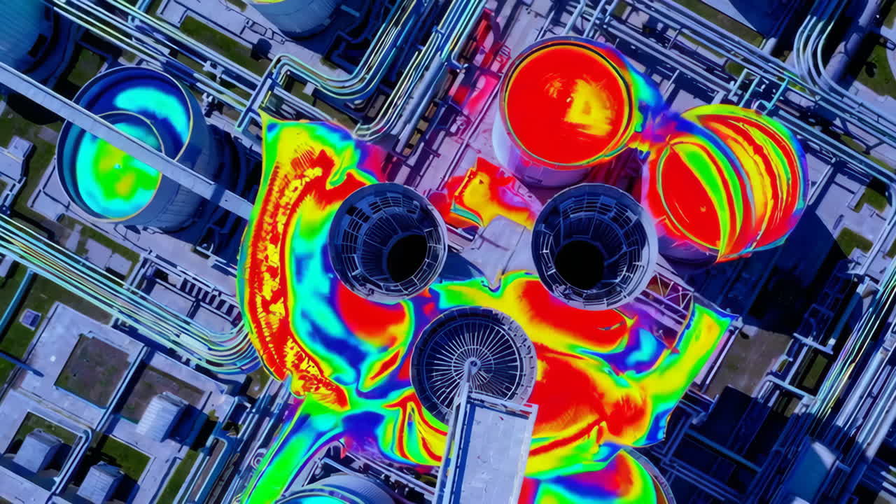 Thermal Imaging of Industrial Facility