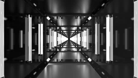 club nocturno en bucle túnel de fondo abstracto
