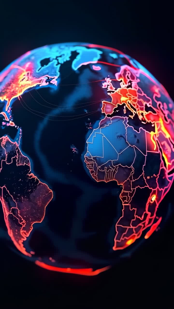 conexiones de redes digitales globales