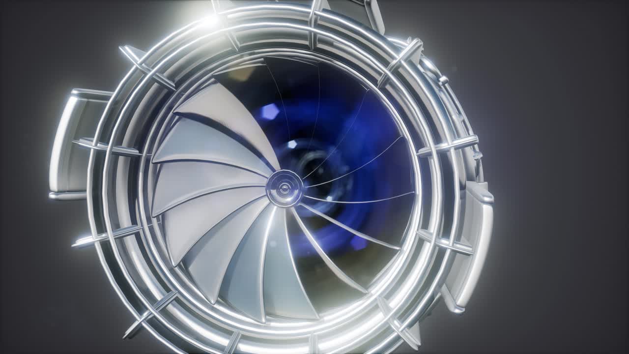 제트 엔진 터빈 부품