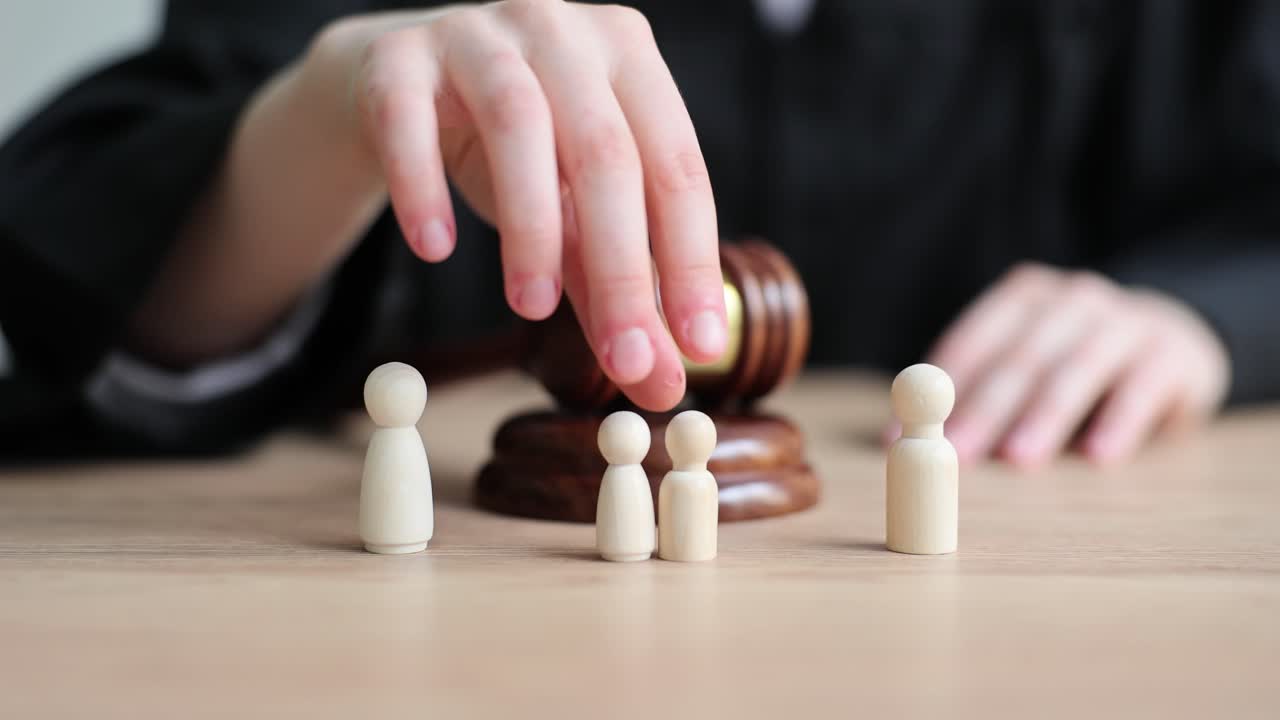 Gavel, Figures, and Justice