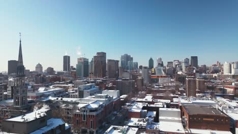 montreal in 4k in winter