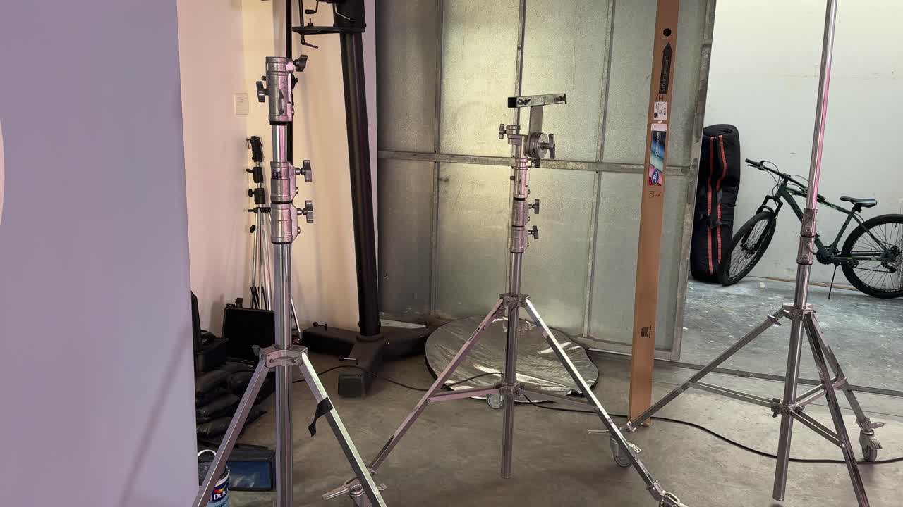 Film Equipment on Set in a studio in Cape Town, South Africa