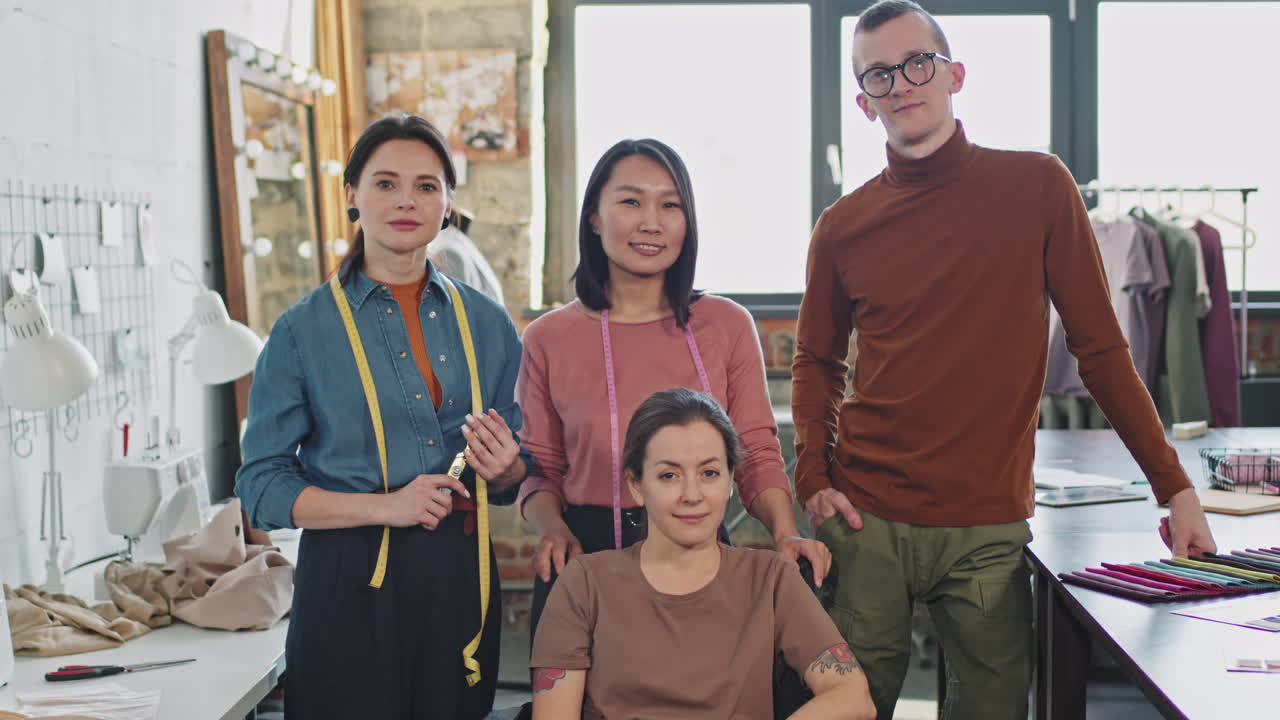 Diverse Group of Fashion Designers