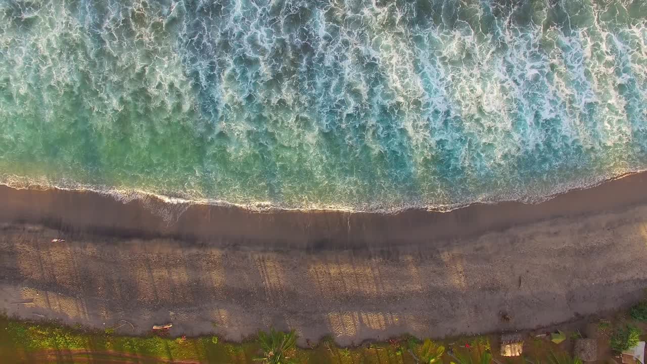 Ascending Over Tropical Beach in Indonesia